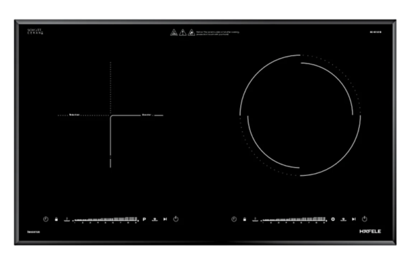 BẾP TỪ KẾT HỢP ĐIỆN 2 VÙNG NẤU HAFELE HC H7321B 536.61.856 - 1